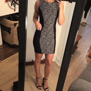 Forever 21 Contemporary Black & White dress